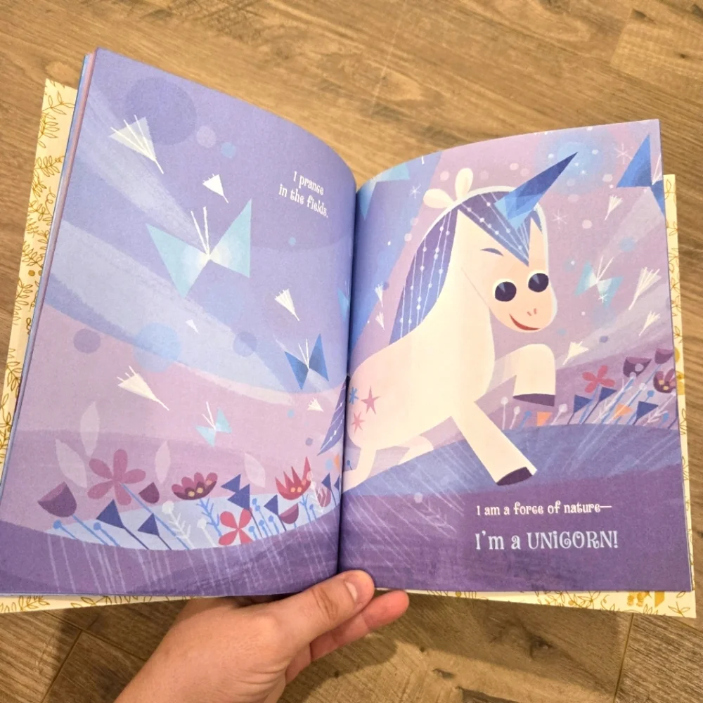 📚 NWT I'm a Unicorn By Mallory C. Loehr Summer Reading Little‎ Golden Book